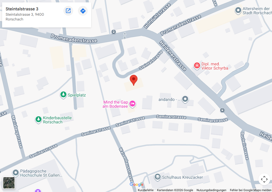AniMa - Raum für Dich, Steintalstrasse 3, 9400 Rorschach